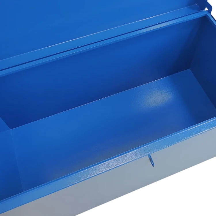 Skrzynia metalowa na narzędzia 700x350x350 mm - 8