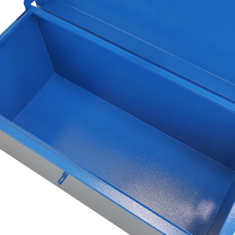 Skrzynia metalowa na narzędzia 580x270x310 mm - 8