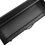 Skrzynka metalowa na narzędzia z przegrodą - 910x273x110 mm - 4