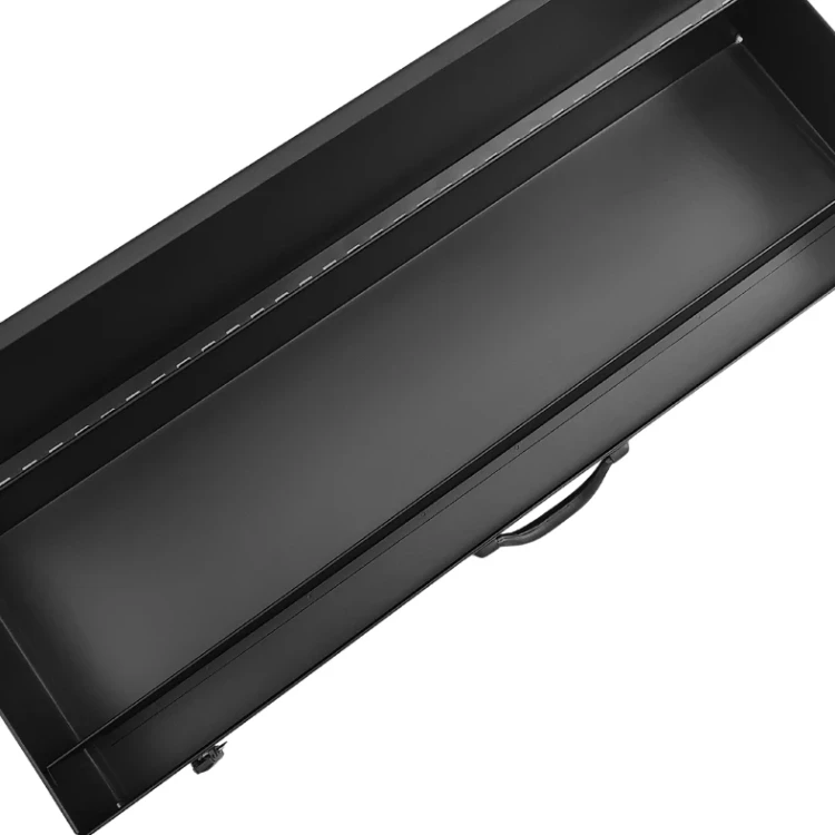 Skrzynka metalowa na narzędzia z przegrodą - 910x273x110 mm - 4
