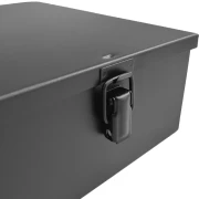 Skrzynka metalowa na narzędzia z przegrodą - 910x273x110 mm - 5