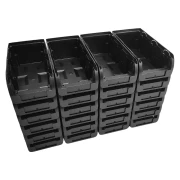 Pojemniki magazynowe nr 2L 215x102x75 mm - zestaw 24 sztuk - 1