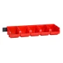 Zestaw 5 pojemników magazynowych na listwie - ProfiPlus Set C 2/6 - 510x165x75 mm - 1