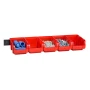 Zestaw 5 pojemników magazynowych na listwie - ProfiPlus Set C 2/6 - 510x165x75 mm - 2