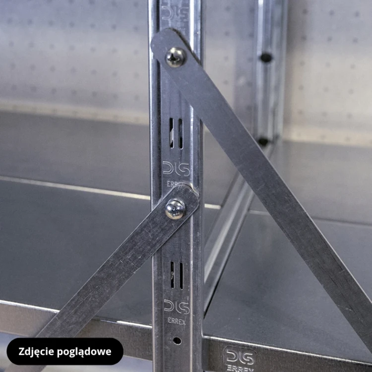 Metalowy regał zaczepowy Errex - 3
