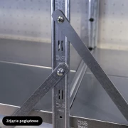 Metalowy regał zaczepowy Errex - 3