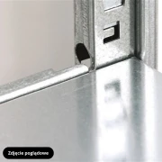 Metalowy regał zaczepowy Errex - 6