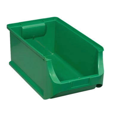 Pojemnik magazynowy zielony nr 4 - 350x205x150 mm - 1