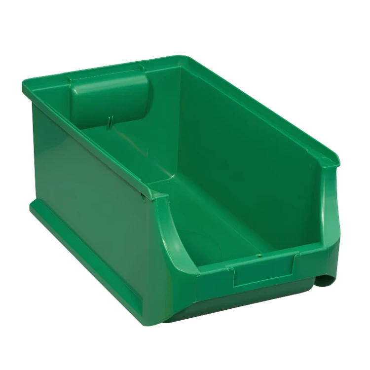 Pojemnik magazynowy zielony nr 4 - 350x205x150 mm - 1