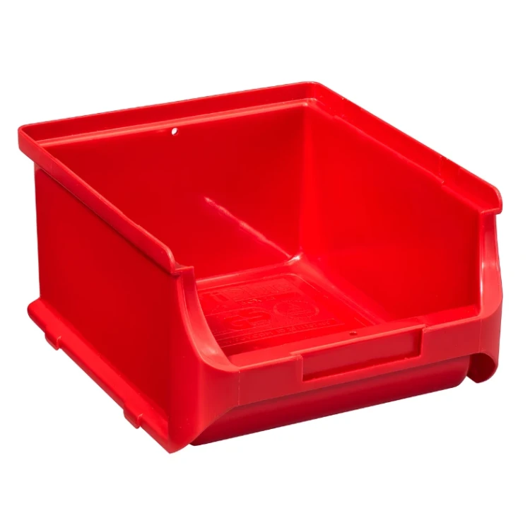 Pojemnik magazynowy czerwony nr 2B - 160x137x80 mm - 1