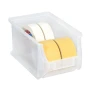 Pojemnik magazynowy przezroczysty nr 3 - 235x150x125 mm - 2