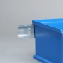 Zestaw 4 pojemników magazynowych na listwie - ProfiPlus Set 3/5 - 595x240x125 mm - 3