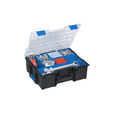 Wysokoudarowy organizer warsztatowy z pojemnikami wewnętrznymi - 440x355x144 mm - 2