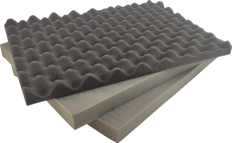Zestaw wypełnienia piankowego do walizki CWA20 - 413x295x90 mm - 1
