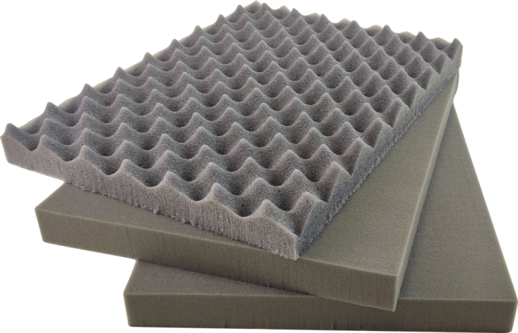 Zestaw wypełnienia piankowego do walizki CWA10 - 455x340x120 mm - 1