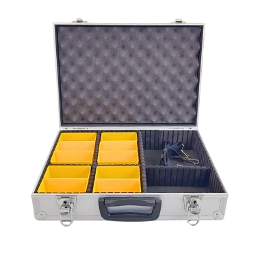 Walizka aluminiowa z pojemnikami wewnętrznymi 430x310x115 mm - 2.webp