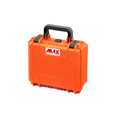 Pomarańczowa walizka hermetyczna MAX235H105 258x243x117 mm - 1