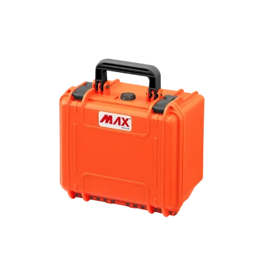 Pomarańczowa walizka hermetyczna MAX235H155 258x243x168 mm - 1