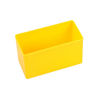 Pojemnik warsztatowy, wewnętrzny 108x54x63 mm Żółty - 1.webp