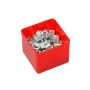 Pojemnik warsztatowy, wewnętrzny 54x54x45 mm Czerwony - 2.webp