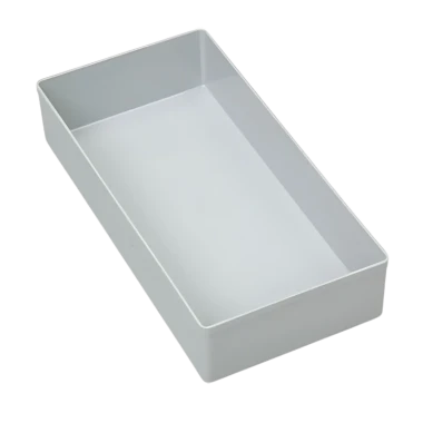 Pojemnik warsztatowy, wewnętrzny 216x108x45 mm Szary - 1.webp