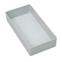 Pojemnik warsztatowy, wewnętrzny 216x108x45 mm Szary - 1.webp