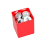Pojemnik warsztatowy, wewnętrzny 54x54x63 mm Czerwony - 2.webp