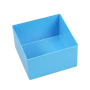Pojemnik warsztatowy, wewnętrzny 108x108x63 mm Niebieski - 1.webp