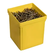 Pojemnik z pokrywą żółty 107x107x128 mm - 2.webp