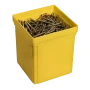 Pojemnik z pokrywą żółty 107x107x128 mm - 2.webp