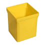 Pojemnik z pokrywą żółty 107x107x128 mm - 5.webp