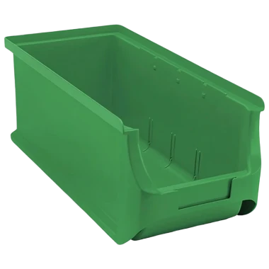 Pojemnik magazynowy zielony nr 3L - 320x150x125 mm.webp