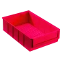 Pojemnik magazynowy czerwony Shelfbox 300B - 300x185x81 mm - 1.webp