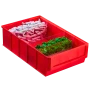 Pojemnik magazynowy czerwony Shelfbox 300B - 300x185x81 mm - 2.webp