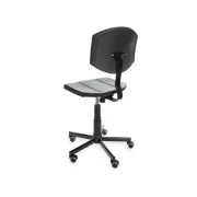 Obrotowe krzesło przemysłowe PurActive WH z kółkami i pianką integralną - 2.webp