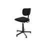 Obrotowe krzesło przemysłowe Black 01 ze stopkami - 2.png