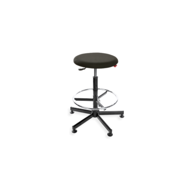 Taboret przemysłowy BlackTab 01 H+RING ze stopkami i podnóżkiem - 1.png