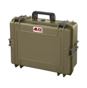 Brązowa walizka hermetyczna MAX505H190S 555x428x211 mm - 2