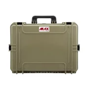 Brązowa walizka hermetyczna MAX505H190S 555x428x211 mm - 3