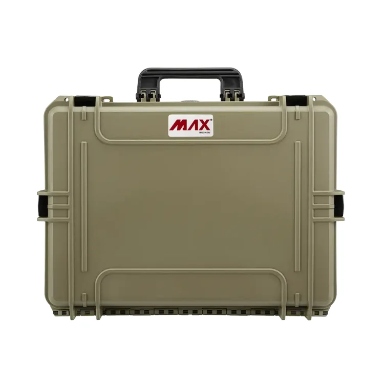 Brązowa walizka hermetyczna MAX505H190S 555x428x211 mm - 3