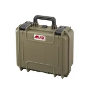 Zielona walizka hermetyczna z pianką MAX300S 336x300x148 mm - 2