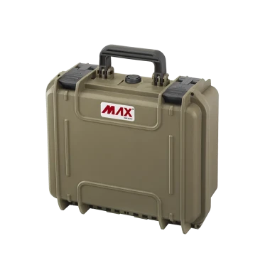 Zielona walizka hermetyczna z pianką MAX300S 336x300x148 mm - 2