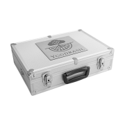 Walizka aluminiowa CWA20 z logo na plakietce 20x20 - 430x310x110 mm - 2