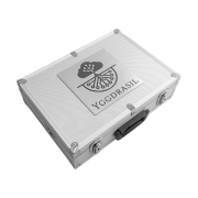 Walizka aluminiowa CWA20 z logo na plakietce 20x20 - 430x310x110 mm - 3