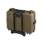 Zielona walizka hermetyczna z wypełnieniem piankowym i kółkami MAX505STR 555x445x258 mm - 2
