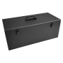 Skrzynia metalowa narzędziowa czarna 580x270x230 mm - 1