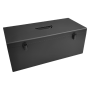 Skrzynia metalowa narzędziowa czarna 580x270x230 mm - 2