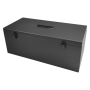 Skrzynia metalowa narzędziowa czarna 580x270x230 mm - 5