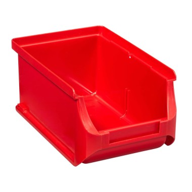 Pojemnik magazynowy czerwony nr 2 - 160x102x75 mm - 1