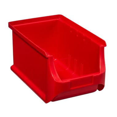 Pojemnik magazynowy czerwony nr 3 - 235x150x125 mm - 1